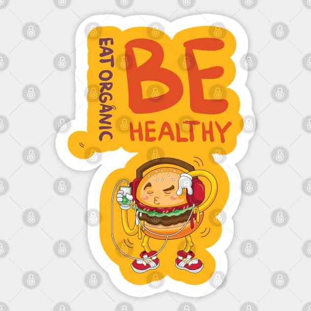 be healthy Sticker by hossamimam